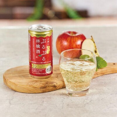 白鶴 ぷるぷる林檎酒 190ml×30本 1ケース【1088】