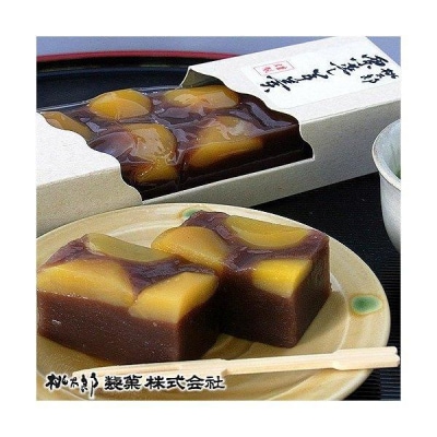 桃太郎製菓 3本 栗蒸し羊羹 210g×3本【1095】