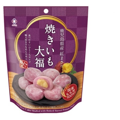 アダチ製菓　鹿児島県産紅まさり　焼いも大福(7個入×8袋)【1110】