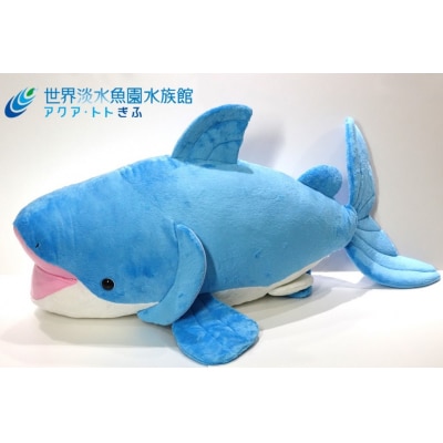 世界淡水魚園水族館　アクア・トトぎふ　ぬいぐるみ　メコンオオナマズ特大【511】