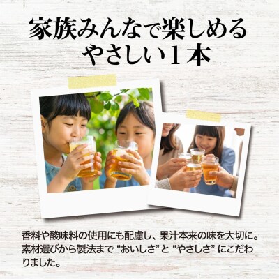 神戸居留地 りんごと微炭酸 100%のやさしいジュース 185ml×20缶 1ケース【1336】