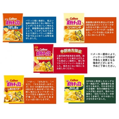カルビー　ポテトチップス　堅あげポテト　食べ比べセット　全9種　12袋【1381】
