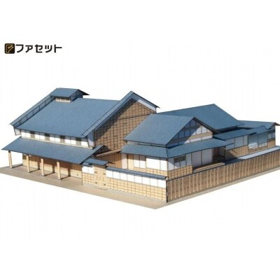 中山道 鵜沼宿脇本陣ペーパークラフト【1259】