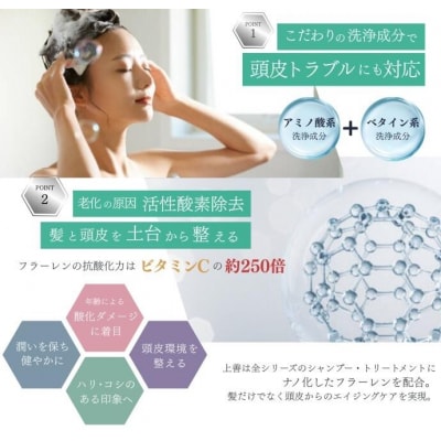 上善　バイオスキャルプシャンプー 300ml・トリートメント 300g　セット【1388】