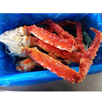 【北海道根室産】冷凍タラバガニ足1kg C-89009