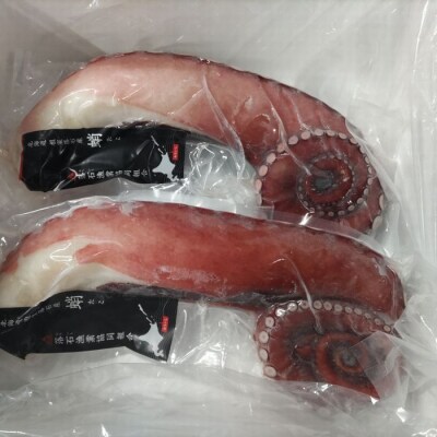 【北海道根室産】刺身用真だこ足800g～1.2kg前後×2本 C-57045
