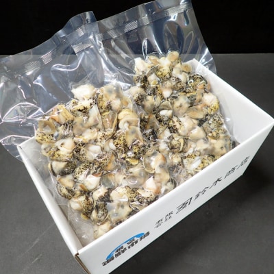 根室海鮮市場＜直送＞【北海道根室産】生食用灯台つぶ(ボイル済)250g×2P G-28040