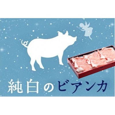 純白のビアンカ 豚ロースしゃぶしゃぶ用 500g