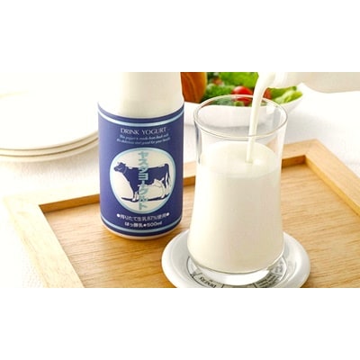 【3ヶ月定期便】ヤスダヨーグルト 500ml×6本 バラエティセット