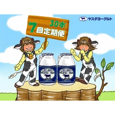 【7ヶ月定期便】ヤスダヨーグルト 　150g×30本