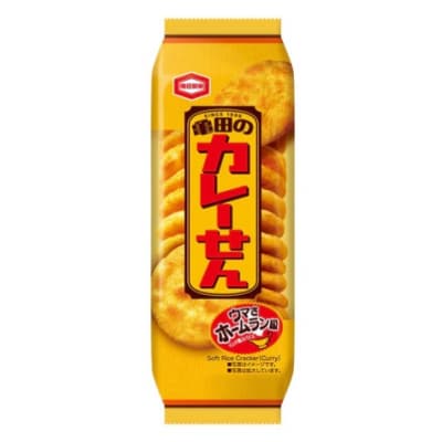 【12/21までの寄附で年内発送】亀田製菓  亀田のカレーせん 15枚×12袋