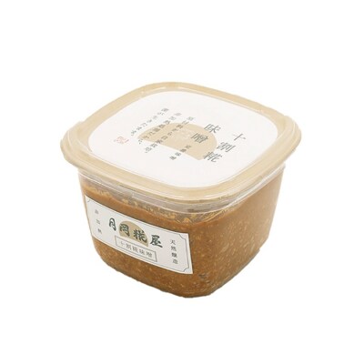 月岡糀屋 完全自家製味噌 十割糀味噌 600g×2個入り