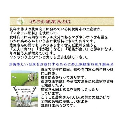 【令和7年産先行受付】【3回定期便 】ミネラル栽培こしひかり 5kg×3回 計15kg