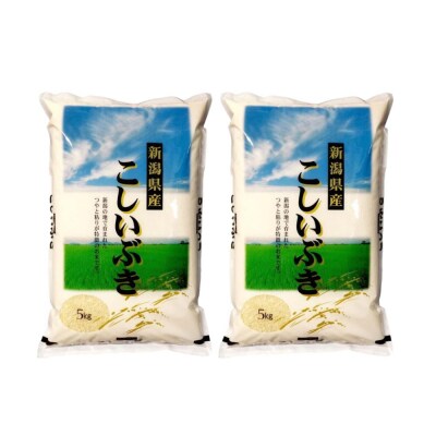 【令和7年産】新潟産 こしいぶき 10kg(5kg×2袋) 白米 精米