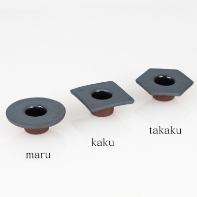 【安田瓦】 MYK KENZAN-aya/3set maru kaku takaku 