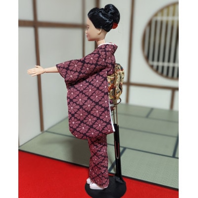 ドール着物 ~着せ替え人形の小さな着物と帯セットL~ | お礼品詳細