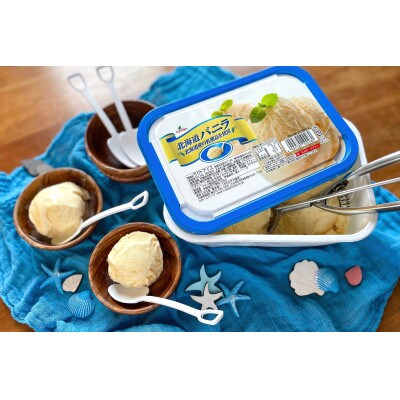 北海道バニラ・北海道チョコマーブル　アイスセット(2L×2個)