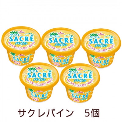 ◇期間限定◇サクレパイン・サクレ濃いみかん　2種食べ比べセット　各5個