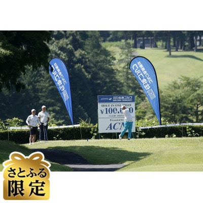 【さとふる限定】住地ゴルフチャレンジトーナメント 特別観戦体験(プロゴルファー帯同解説付き)