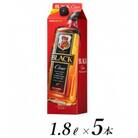 ウイスキー　ブラックニッカ　クリア　1.8L紙パック×5本