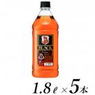 ウイスキー　ブラックニッカ　クリア 1.8L PET×5本