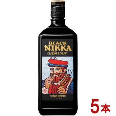 ウイスキー　ブラックニッカ　スペシャル　700ml×5本