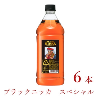 ウイスキー　ブラックニッカ　スペシャル　1.8LPET×6本