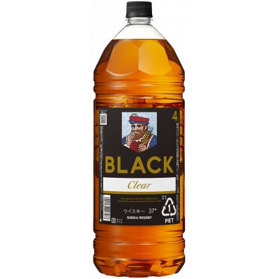 ブラックニッカ　クリア　4Lペット×4本