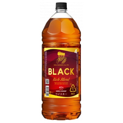 ニッカ ブラックニッカ　リッチブレンド 4000ml　4本