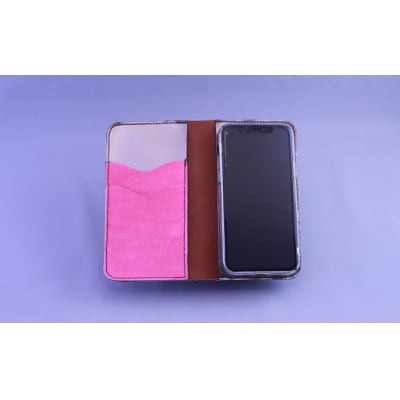 スマホケース【iPhone11】/ブラウン【A-44】