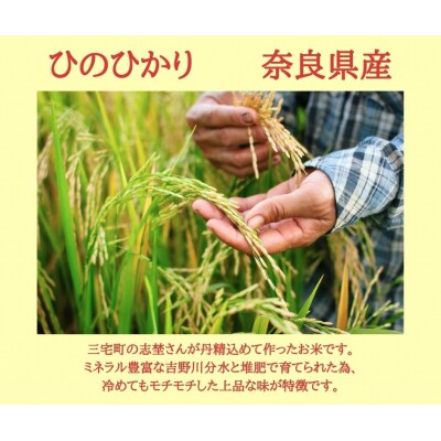 ひのひかり 玄米 5kg 奈良県 三宅町 ヒノヒカリ 堆肥 ミネラル栽培 志埜米穀店