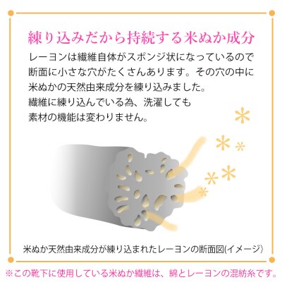  NUKATO 鈴木靴下 かかとケア靴下 足首ゆったり:21～23cm グレー