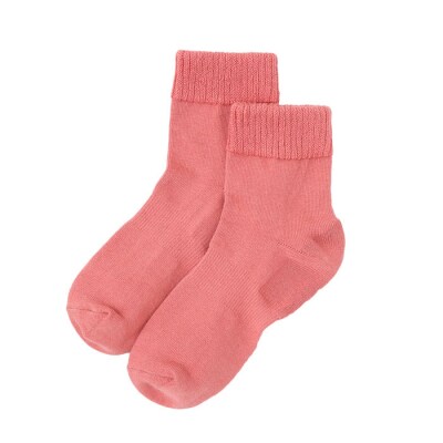  NUKATO 鈴木靴下 かかとケア靴下 足首ゆったり:21～23cm アプリコット