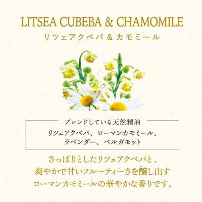 木と果 消臭クリップ つけかえ用 リツェアクベバ & カモミール 晴香堂 車用 芳香剤 フレグランス