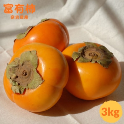 畑中さん の 富有柿 奈良県産 3kg 柿 ご家庭用 甘い 期間限定 果物 フルーツ ギフト