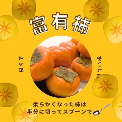 畑中さん の 富有柿 奈良県産 3kg 柿 ご家庭用 甘い 期間限定 果物 フルーツ ギフト