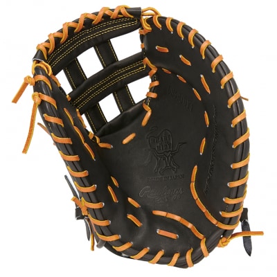 ローリングス (Rawlings) 硬式 ファーストミット 日本製 野球:右投げ用 ブラック