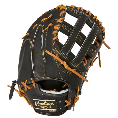 ローリングス (Rawlings) 硬式 ファーストミット 日本製 野球:左投げ用 ブラック