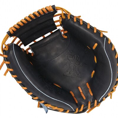 ローリングス (Rawlings) 硬式 キャッチャーミット 大きめ 日本製:右投げ用 ブラック