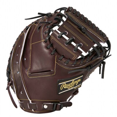 ローリングス (Rawlings) 硬式 キャッチャー ミット 小さめ 日本製 野球:バーガンディ