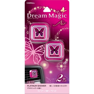 ドリームマジック　エア2個パック　プラチナシャワー　カーエアコン用晴香堂 HARUKADO