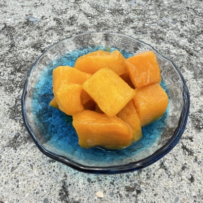 今帰仁産 山城フルーツ園の冷凍キーツマンゴー 600g(300g×2パック)