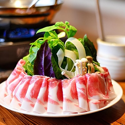 【熨斗付き】今帰仁アグーしゃぶしゃぶ2種食べ比べセット 500g(ももロース・バラ 各250g)