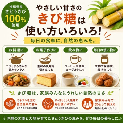 【沖縄県産さとうきび100%・業務用】きび粉糖 20kg×1袋