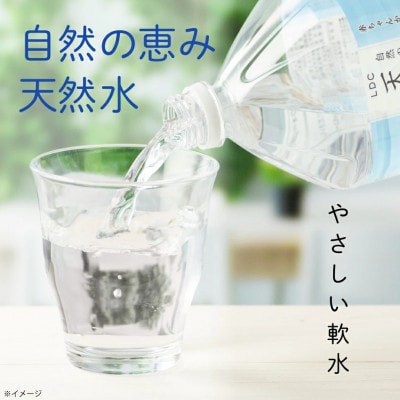 LDC自然の恵み天然水2L×6本　さわやかな飲み心地のやさしい軟水