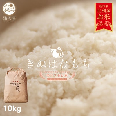 のりちゃん米 もち米(きぬはなもち)10kg<栽培期間中 農薬・肥料不使用>