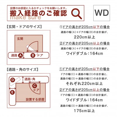 ザ・ベッド ワイドダブル ブラック 152×195cm N脚12cm 脚付きマットレス
