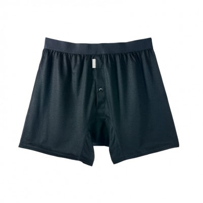 メンズ下着 ニットトランクス (XL・ブラック) ZIVANE 締め付け感のない/パンツ/ジバン