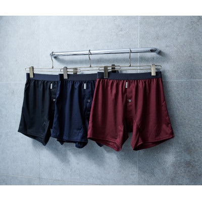 メンズ下着 ニットトランクス (XL・3色セット) ZIVANE