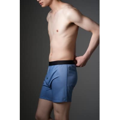 メンズ下着 ニットトランクス (XL・ライトブルー) ZIVANE 締め付け感のない/パンツ/ジバン